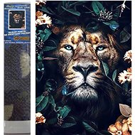 Norimpex Hidden Lion 30 × 40 cm - Diamond Painting