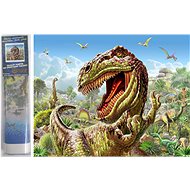 Norimpex T-Rex 30 × 40 cm - Diamond Painting