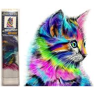 Norimpex Rainbow kitten 30 × 40 cm - Diamond Painting