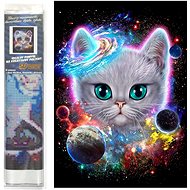 Norimpex Space kitten 30 × 40 cm - Diamond Painting