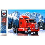 Norimpex Red Kenworth truck 30 × 40 cm - Diamond Painting