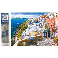 Norimpex Santorini 30 × 40 cm - Diamond Painting