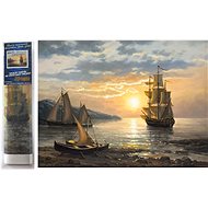 Norimpex Plachetnice 30 × 40 cm - Diamond Painting