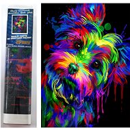 Norimpex Yorkshire Terrier 30 × 40 cm - Diamond Painting