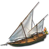 COREL Al Bahran 1:50 kit - Wooden Model