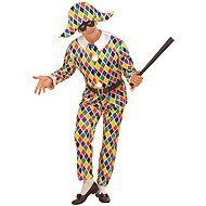 Widmann Harlequin Clown Costume S - Costume