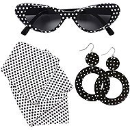 Widmann Polka dot retro set - Costume Accessory