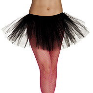 Boland Skirt tutu black size M/L - Costume Accessory