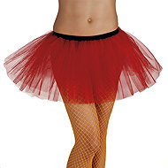 Boland Skirt tutu red size M/L - Costume Accessory