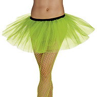 Boland Skirt tutu neon green size M/L - Costume Accessory