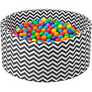 Aga Dry pool with balls 90 × 40 cm ZigZag - Ball Pit