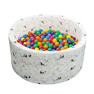 Aga Dry pool with balls 90 × 40 cm Panda - Ball Pit