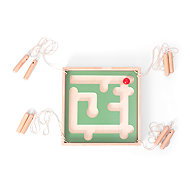 BS Toys Wooden Labyrinth Coordination Game - Balance Game