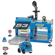 Wiky Mengya DIY Toys - Polizeistation - Spielzeug-Garage