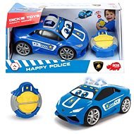Dickie IRC Happy - rendőrség - Távirányítós autó
