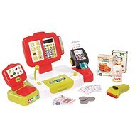 Smoby Electronic Checkout with Scale, Red - Cash Box