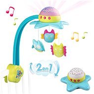 Smoby Cotoons Musical Carousel 2-in-1 - Cot Mobile