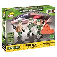 Cobi 3 Figures with Accessories US Army - Building Set