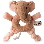 Ebu Elephant, Pink Rattle - Baby Rattle