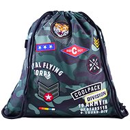 Backpack CoolPack Camo Green Badges - Shoe Bag