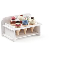Wooden Ice-cream with Stand Bistro - Toy Kitchen Food