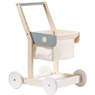Wooden shopping trolley Bistro - Toy Shopping Cart