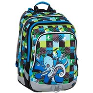 Bagmaster Alfa 7 C Blue/Green - School Backpack