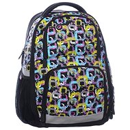 Bagmaster Orion 0115 A Black/Colours - School Backpack