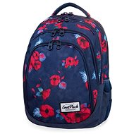 CoolPack Drafter Red Poppy - School Backpack