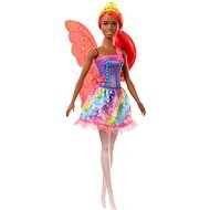 Barbie Varázslatos tündér narancssárga hajjal - Játékbaba