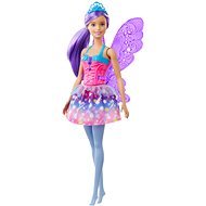 Barbie Varázslatos tündér lila hajjal - Játékbaba