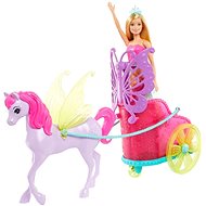 Barbie Princess in a Carriage and Fairytale Horse - Doll