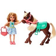 Barbie Chelsea és póni - Játékbaba