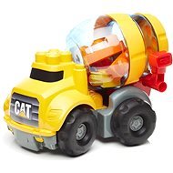 Mega Bloks CAT Betonkeverő autó - Játék autó