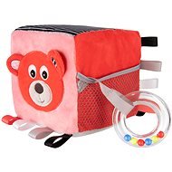 Canpol babies Plush Sensory Block, Red - Educational Toy