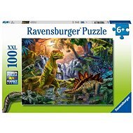 Ravensburger 128884 A dinoszauruszok birodalmában, 100 darabos - Puzzle
