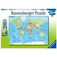 Ravensburger 128907 A világ, 200 darabos - Puzzle