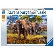Ravensburger 150403 Rodina slonov - Puzzle