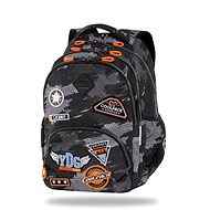 Coolpack Bentley Black/Orange - School Backpack