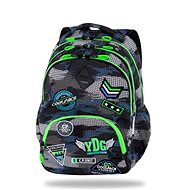 Coolpack Bentley Grey/Green - School Backpack