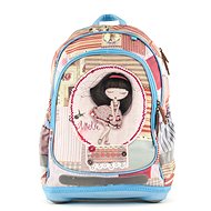 Anekke Patchwork with Hard Bottom - School Backpack