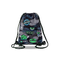 Coolpack Sprint grey/green - Shoe Bag