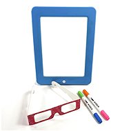 3D Drawing board blue with led lights - Drawing Pad