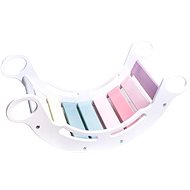 BaaVi Montessori swing Monte Pinky White - Montessori Rocking Chair