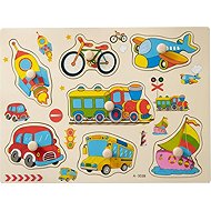 Wiky Coloured transport 7 pieces - Puzzle