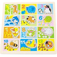 Babu Counting with animals 12 pieces - Puzzle