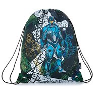 BAGMASTER NINY 21 A school slipper / gym bag - robot - Drawstring Bag