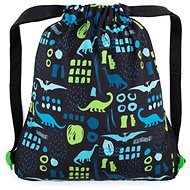 BAGMASTER VEGA 22 B school bag for slippers / gymnastics - dinosaurs - Drawstring Bag