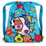 BAGMASTER LUMI 22 B school slipper / gym bag - dog - Drawstring Bag