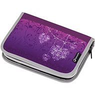 BAGMASTER ALFA 7 A school pencil case - heart with rhinestones - Pencil Case